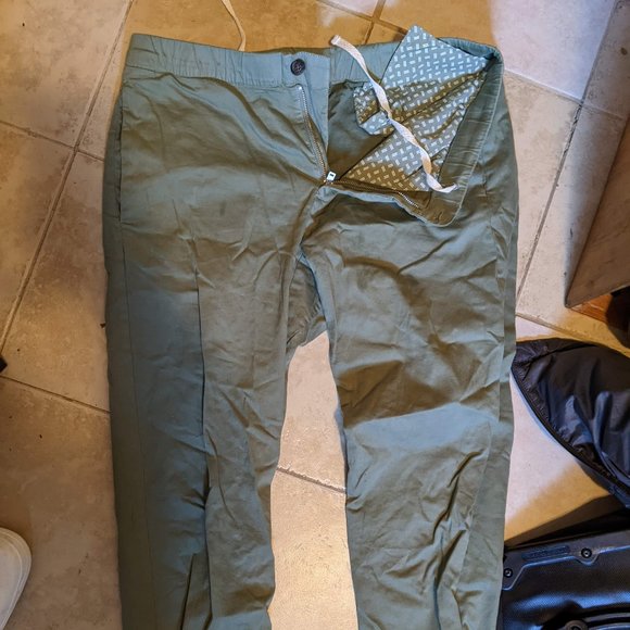 Bonobobs The Off Duty Pant L REG"in Sea Spray - Picture 1 of 3